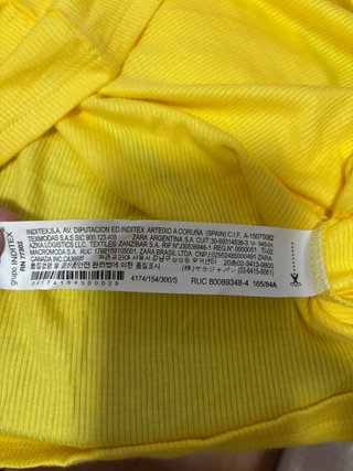 Pack 2 Tops Zara Canalé Talla S Nuevos