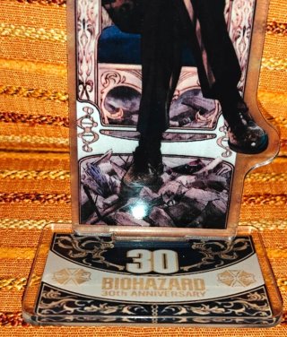 Portachiavi Leon S. Kennedy Biohazard 30th 2D