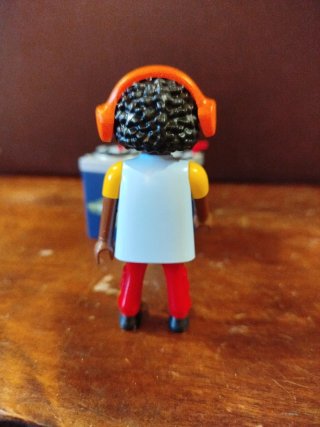 Playmobil DJ con tocadiscos