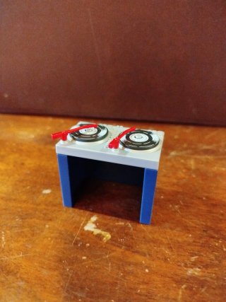 Playmobil DJ con tocadiscos