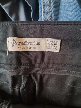 Minifalda pantalón negra