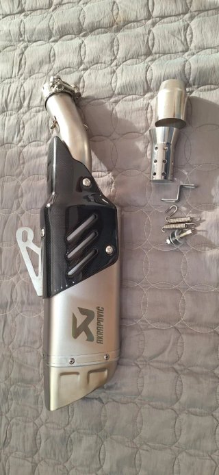 Escape Akrapovic Honda Hornet CB600 CB600F