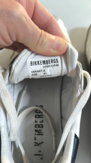 Zapatillas Bikkembergs Blancas y Negras