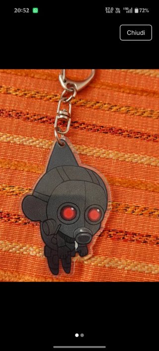 Portachiavi Chibi Anime Resident Evil Requiem