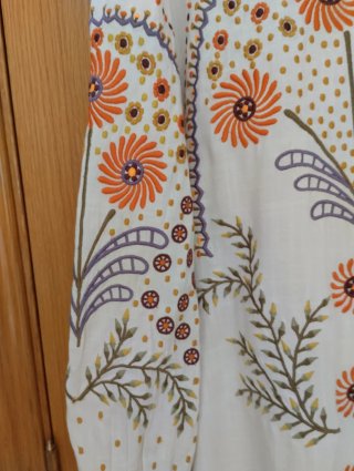 Camisa bordada Sfera Collectión Talla L