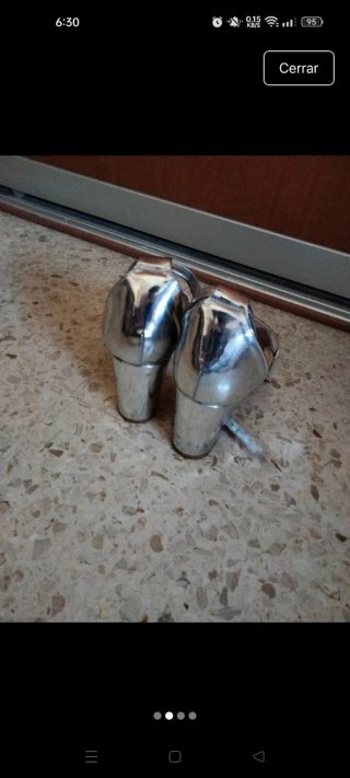 Zapatos de fiesta plateados