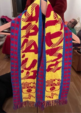 Bufanda FC Barcelona Vintage