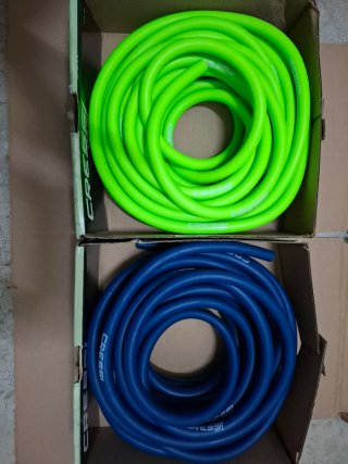 Gomas Cressi 16mm Verde/Azul