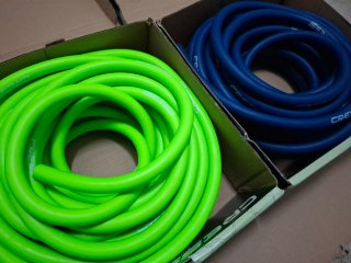 Gomas Cressi 16mm Verde/Azul