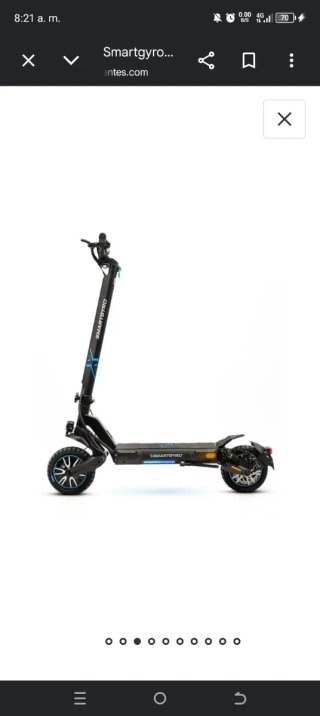 Patinete Eléctrico Smartgyro Crossover Dual 2 LR
