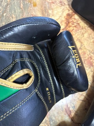 Guantes Boxeo Leone Negros