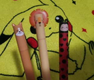 3 Penne Legami Nuove: Leone, Corgi, Coccinella