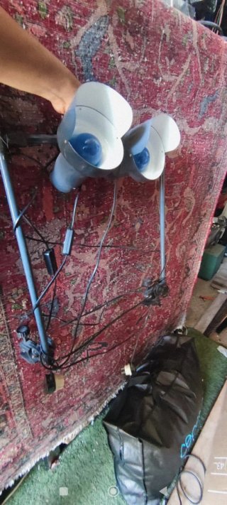 Soporte para copias y  fotógrafo