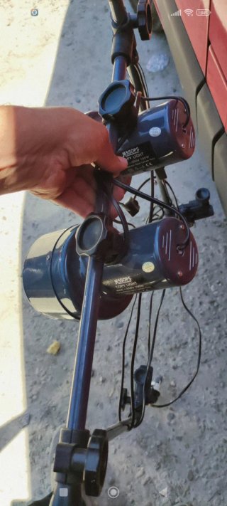 Soporte para copias y  fotógrafo