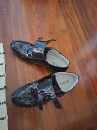 Zapatos negros charol talla 37