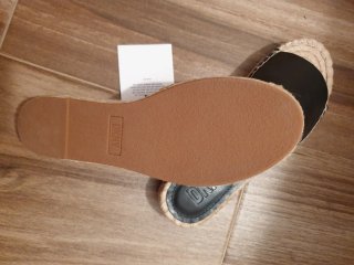 Alpargatas DKNY Piel Negras