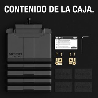NOCO Lithium NLP20: Batería de Litio 600A, 12V 7Ah con BMS Dinámico para Motos