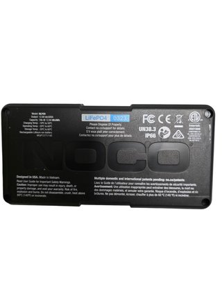 NOCO Lithium NLP20: Batería de Litio 600A, 12V 7Ah con BMS Dinámico para Motos