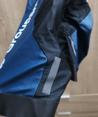 Culote ciclismo negro y azul