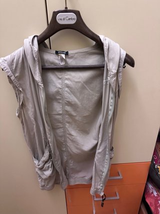 Gilet Just Cavalli cotone con cappuccio