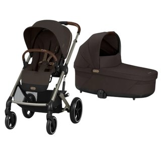 Cybex Balios S Lux Cochecito 2 en 1 Marrón