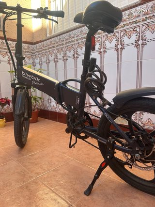 Bici Eléctrica Plegable Blwbik Traveller Platinum