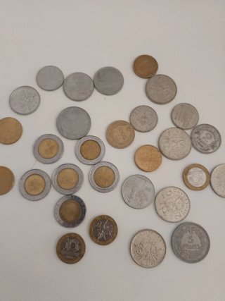 Lotto di monete Italia, Francia, Paesi Bassi