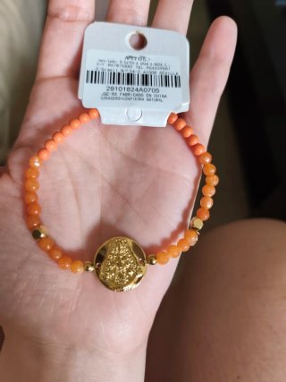 Pulsera Virgen del Rocío Acero elástica