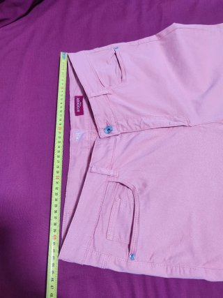 Pantalón pirata mujer coral