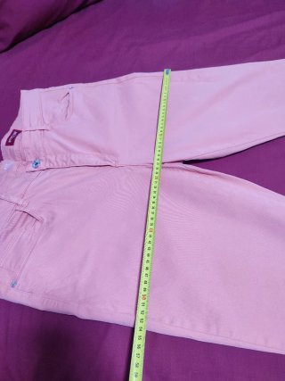 Pantalón pirata mujer coral