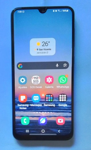 Samsung Galaxy A50 Azul incluye cargador