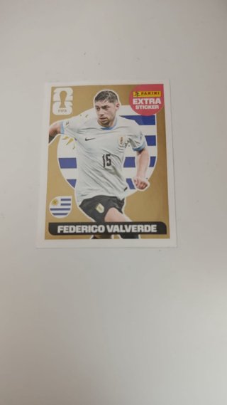 Cromo Panini Mundial Federico Valverde