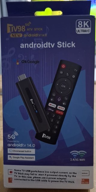 TiV98 5G Android TV Stick 8K