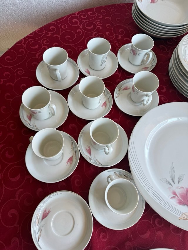 Bareuther Bavaria Porcelana 59  Piezas Años 70