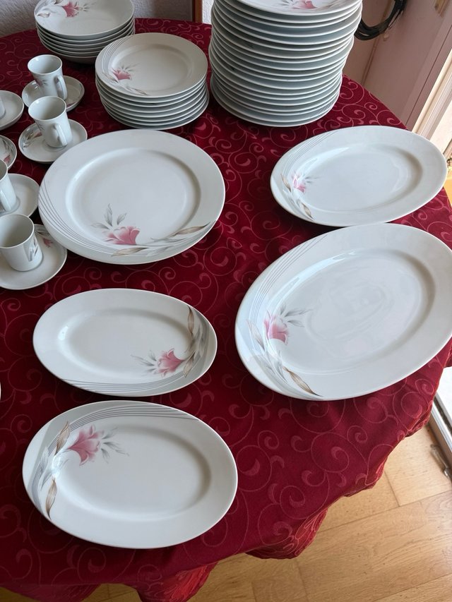 Bareuther Bavaria Porcelana 59  Piezas Años 70