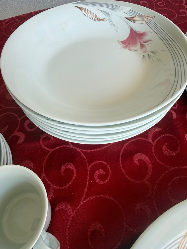 Bareuther Bavaria Porcelana 59  Piezas Años 70