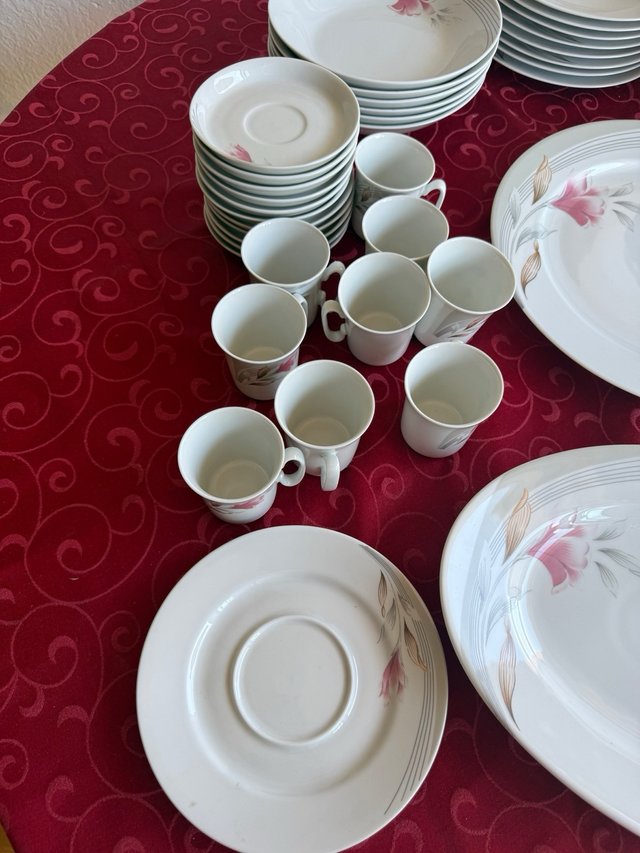 Bareuther Bavaria Porcelana 59  Piezas Años 70