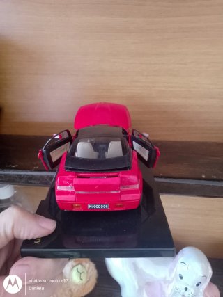 Modellino Alfa Romeo SZ 1989 1:24