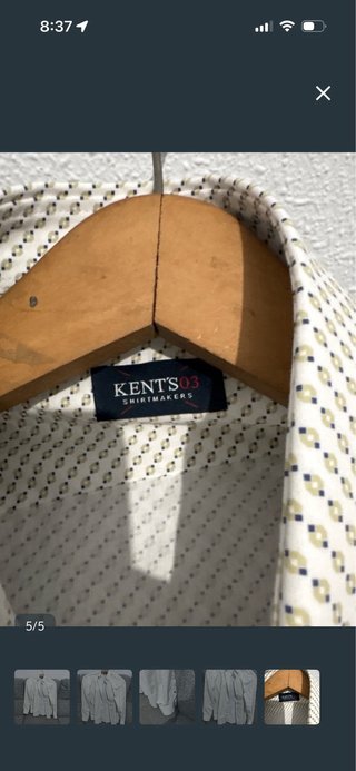 Camisa vestir Toni Sango XL nueva