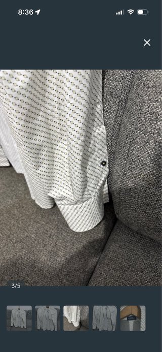 Camisa vestir Toni Sango XL nueva