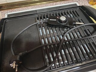 Plancha de asar eléctrica