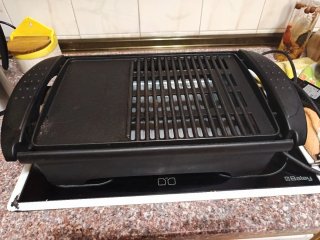 Plancha de asar eléctrica