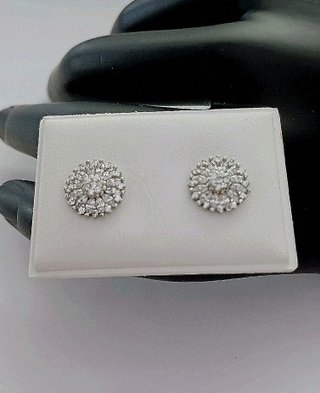 Pendientes Plata de ley 925 y Circonitas