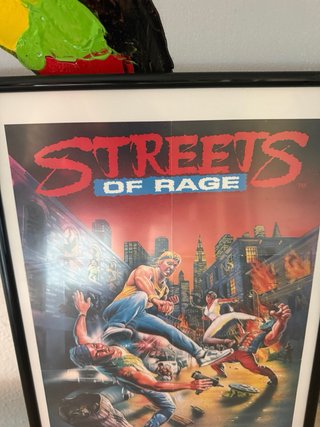 Cuadro Streets Of Rage 41cm x31cm