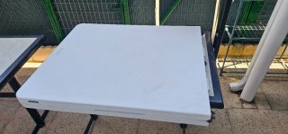 Mesa Plegable Lifetime Blanca y Gris