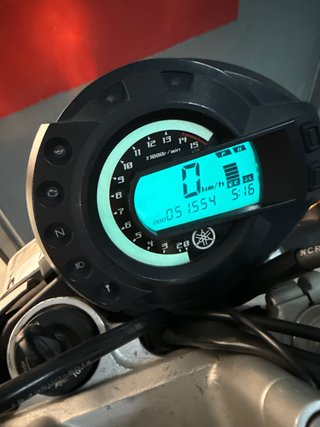 Yamaha FZ6 Naked Negra