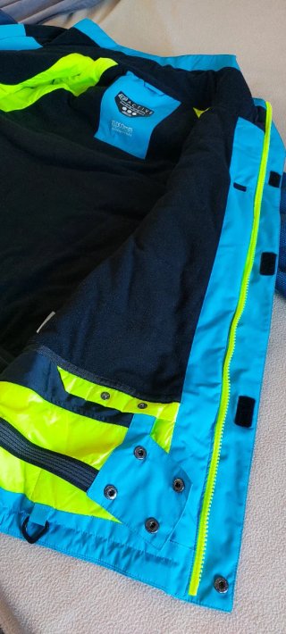 Chaqueta Fox Azul y Turquesa