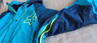 Chaqueta Fox Azul y Turquesa