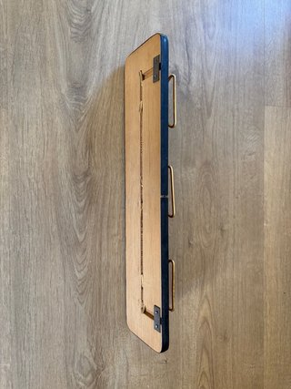 Colgadores vintage madera y metal