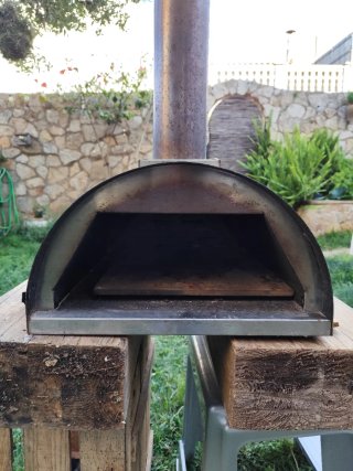 Horno de leña para pizza